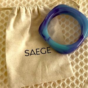Sarge! Blue and Purple Bangle Bracelet